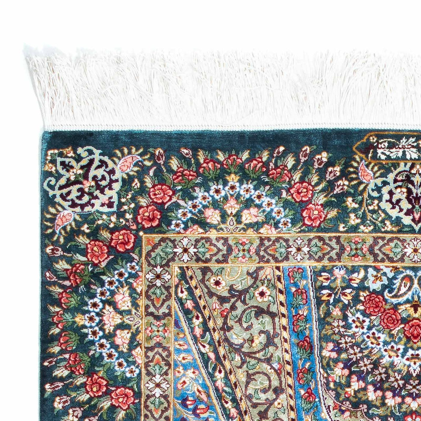 Qom Rug 118x79cm - Persian Rugs