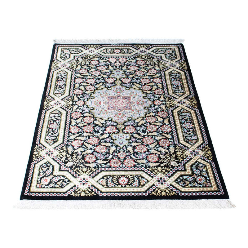 Perser Rug - Ghom - 124 x 79 cm - dark blue