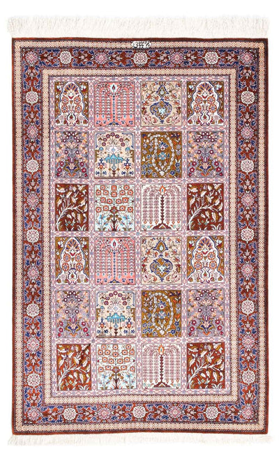 Qom Rug 77x122cm - Persian Rugs
