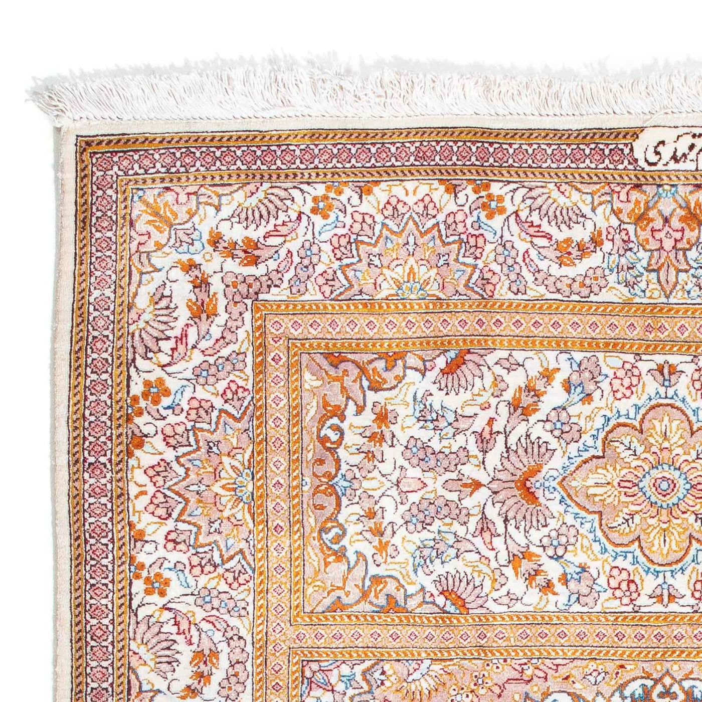 Qom Rug 122x78cm - Persian Rugs