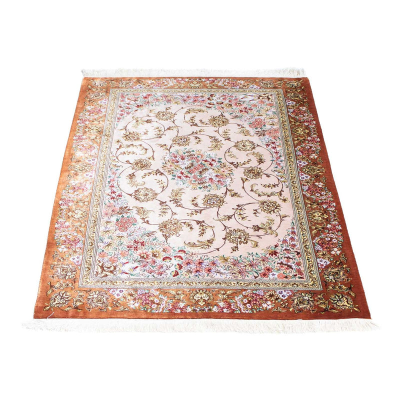 Perser Rug - Ghom - 123 x 80 cm - beige