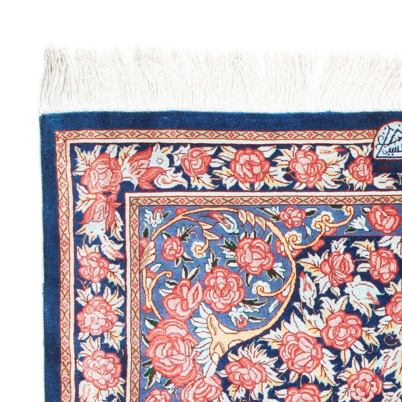 Qom Rug 119x77cm - Persian Rugs