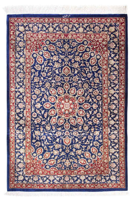 Perser Rug - Ghom - 117 x 78 cm - dark blue