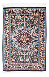 Perser Rug - Ghom - 121 x 81 cm - dark blue