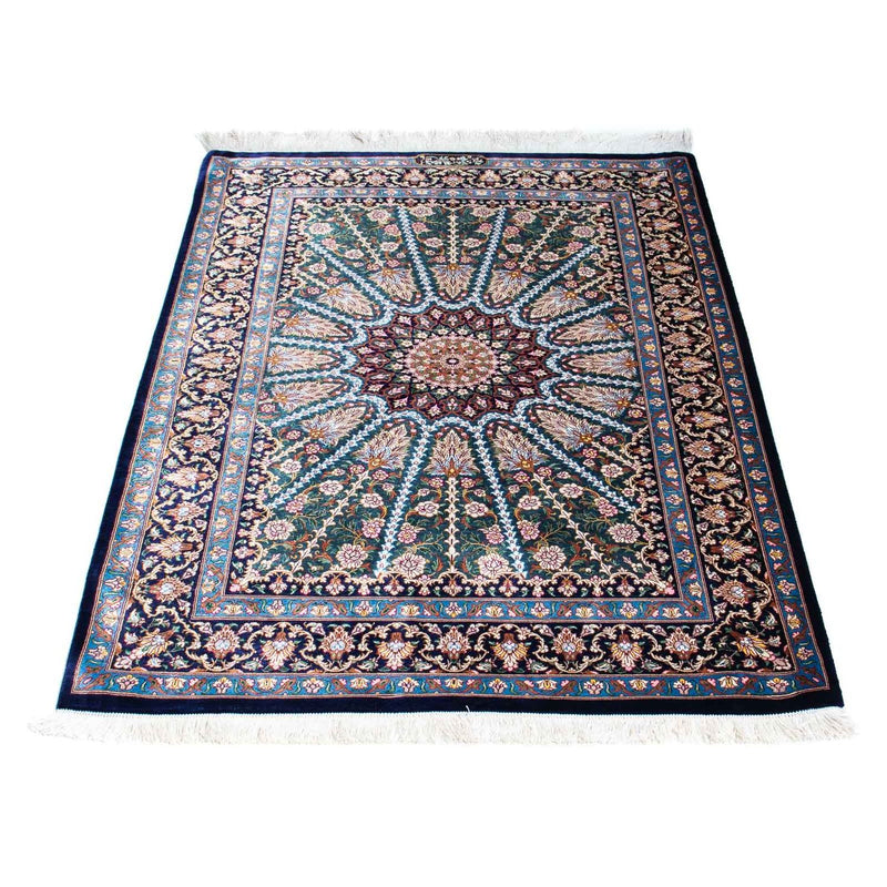 Perser Rug - Ghom - 121 x 81 cm - dark blue