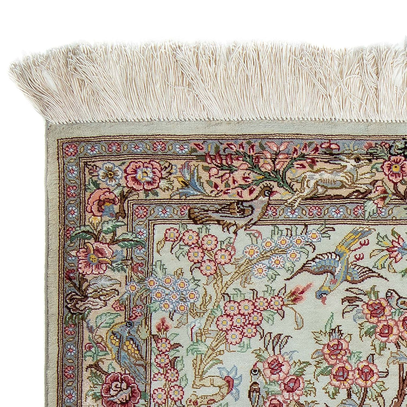 Qom Rug 94x60cm - Persian Rugs
