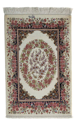 Perser Rug - Ghom - 91 x 59 cm - beige