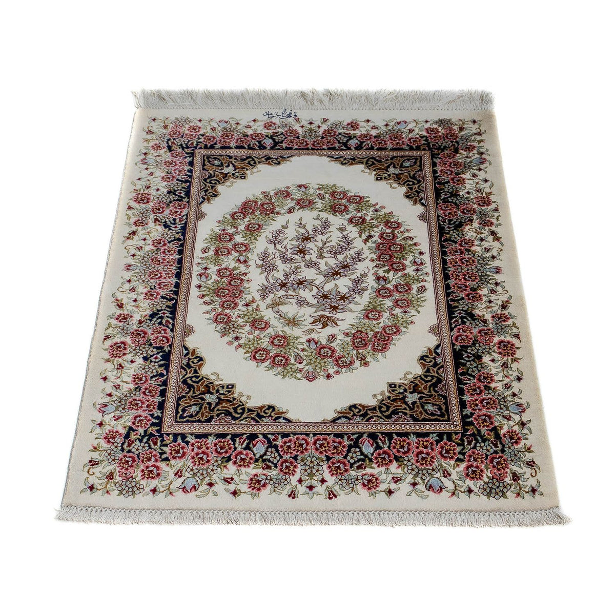 Perser Rug - Ghom - 91 x 59 cm - beige