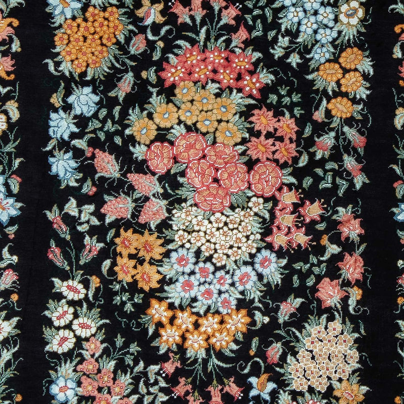 Perser Rug - Ghom - 89 x 60 cm - dark blue