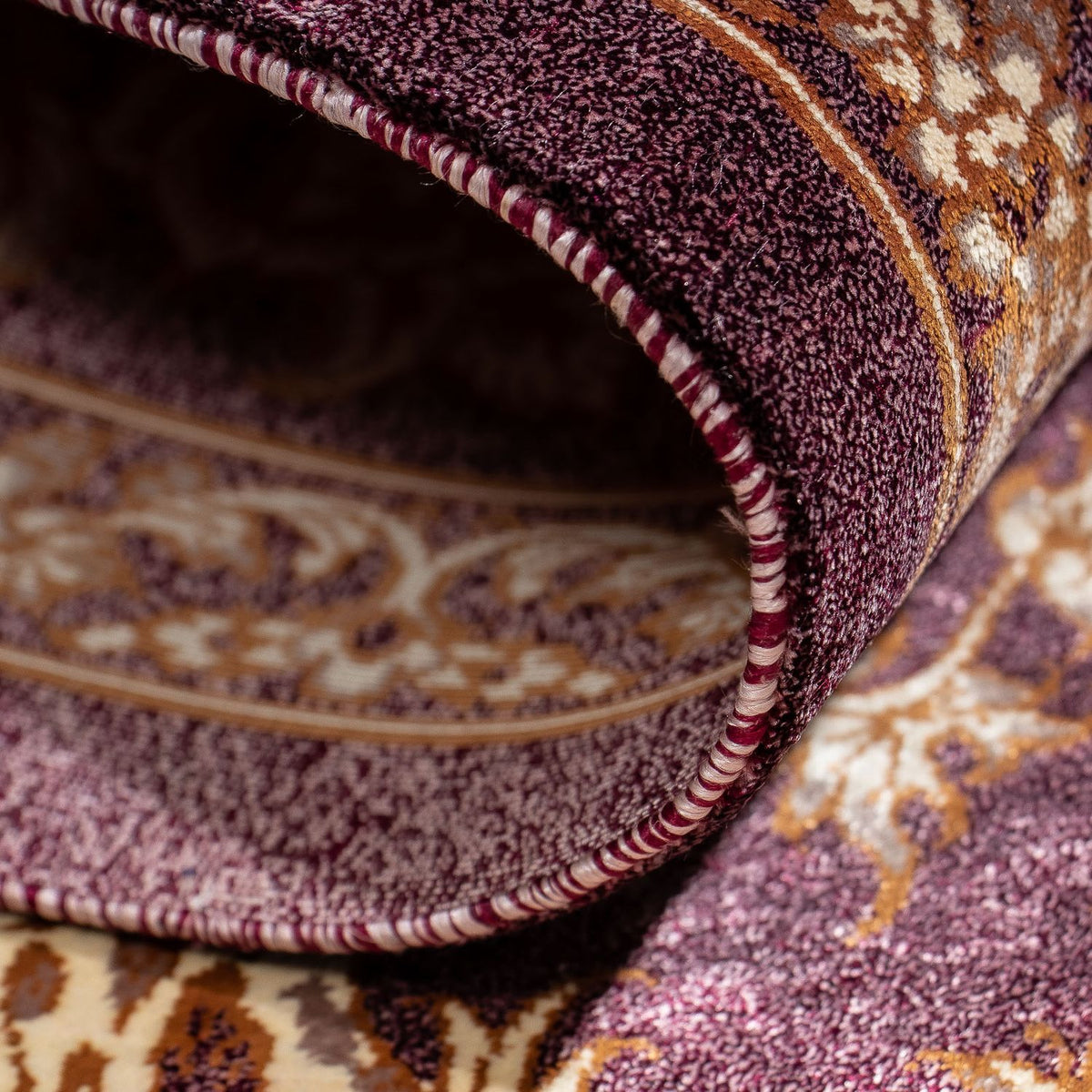 Perser Rug - Ghom - 87 x 59 cm - purple