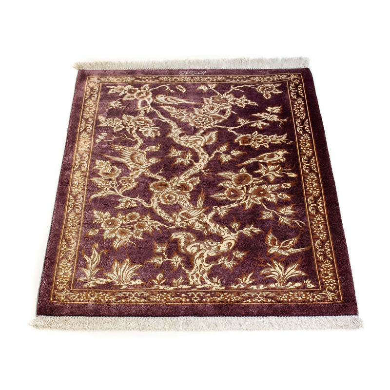 Perser Rug - Ghom - 87 x 59 cm - purple