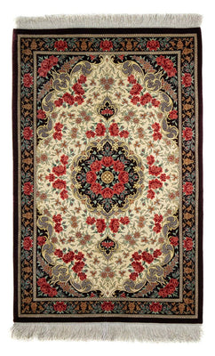 Perser Rug - Ghom - 93 x 60 cm - beige