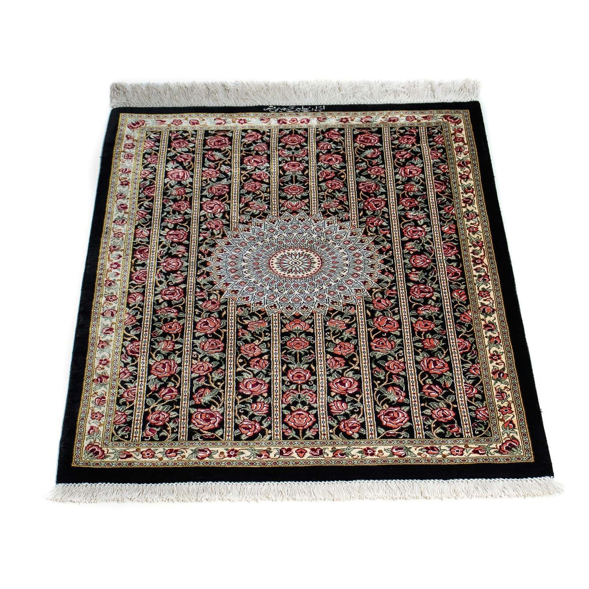 Perser Rug - Ghom - 78 x 57 cm - dark blue