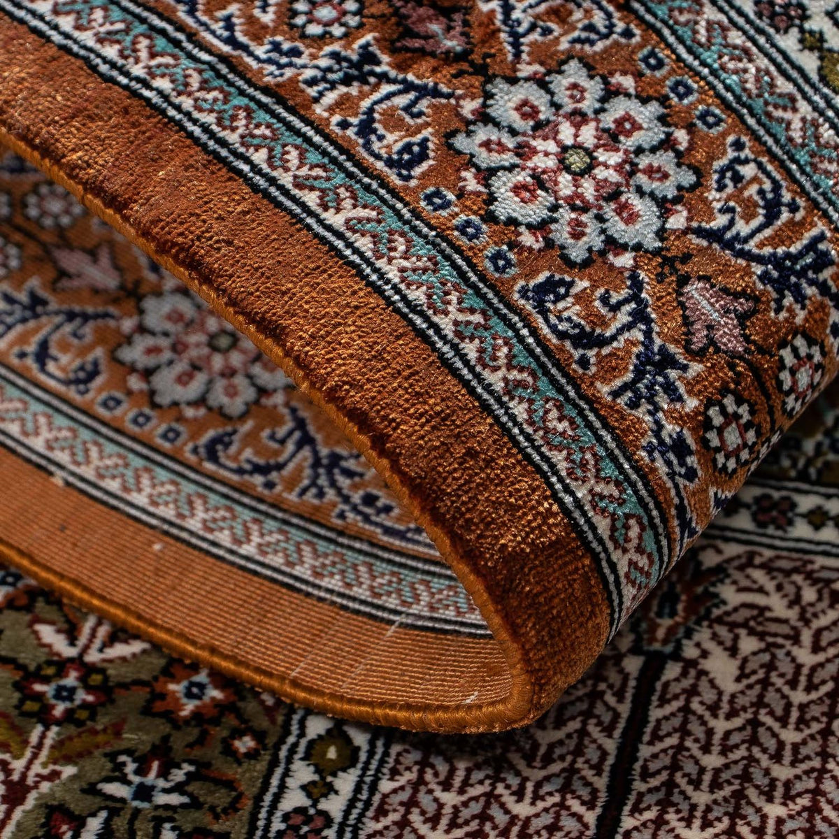 Perser Rug - Ghom - 92 x 59 cm - multicolored