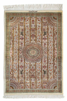 Perser Rug - Ghom - 90 x 59 cm - beige