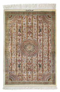 Perser Rug - Ghom - 90 x 59 cm - beige