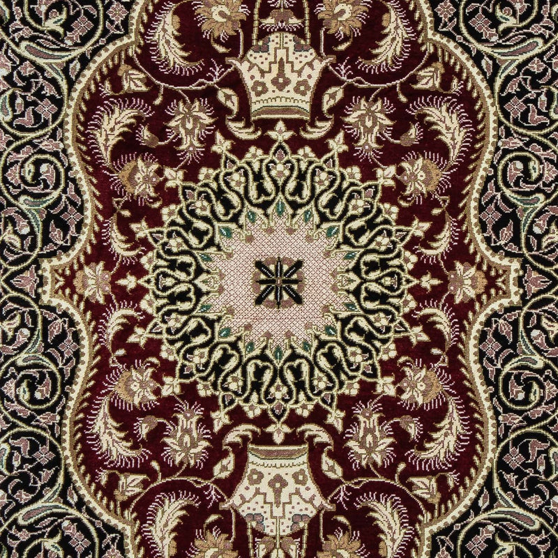 Perser Rug - Ghom - 94 x 58 cm - dark blue