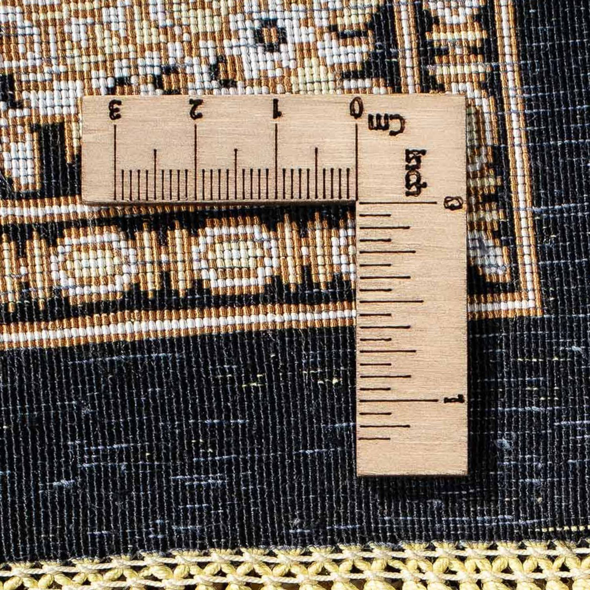 Perser Rug - Ghom - 90 x 60 cm - dark blue