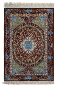 Perser Rug - Ghom - 90 x 61 cm - multicolored