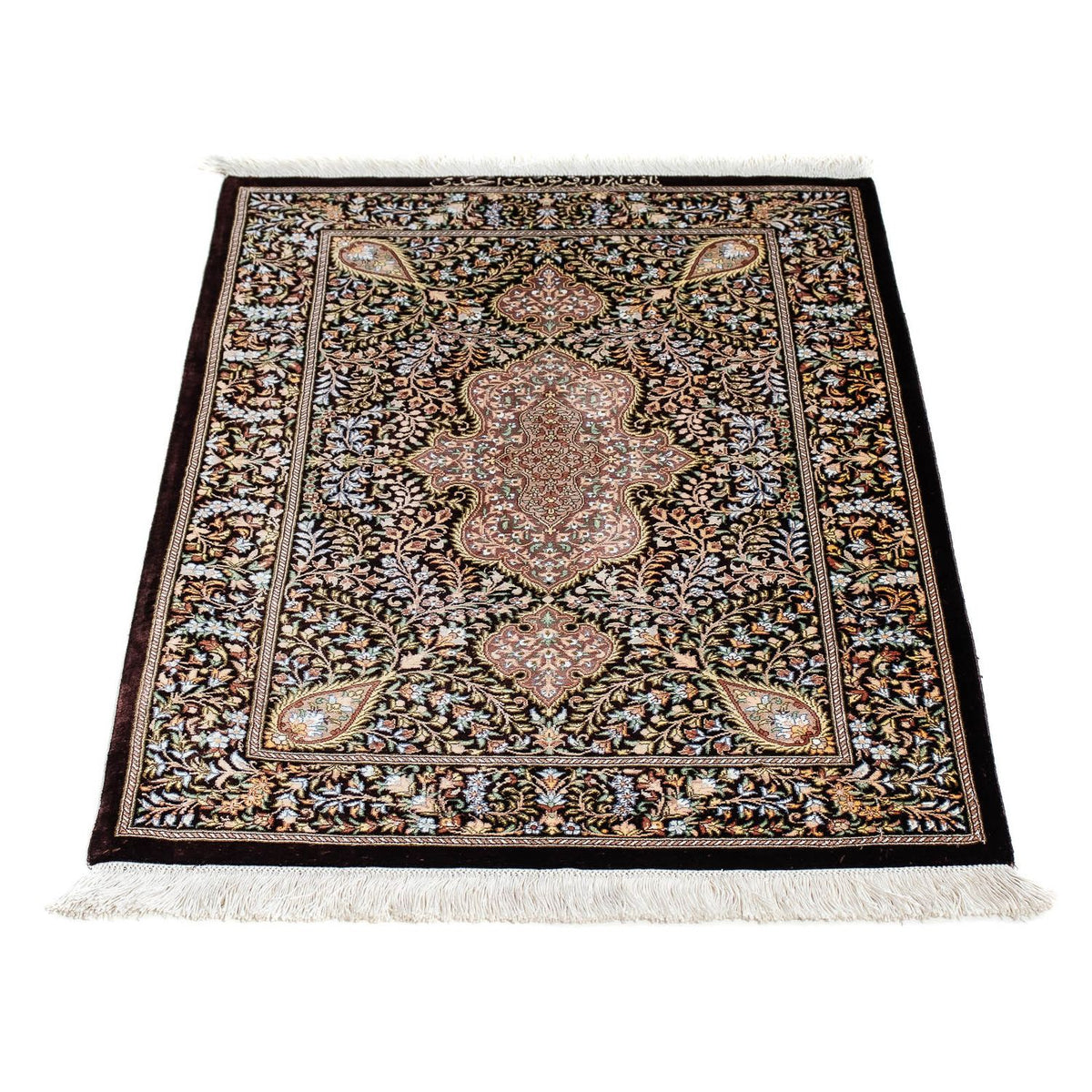 Perser Rug - Ghom - 91 x 61 cm - dark blue