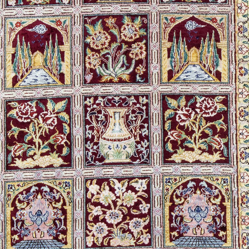 Perser Rug - Ghom - 86 x 60 cm - multicolored