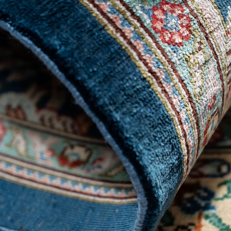 Perser Rug - Ghom - 91 x 62 cm - dark blue