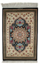 Qom Rug 89x59cm - Persian Rugs