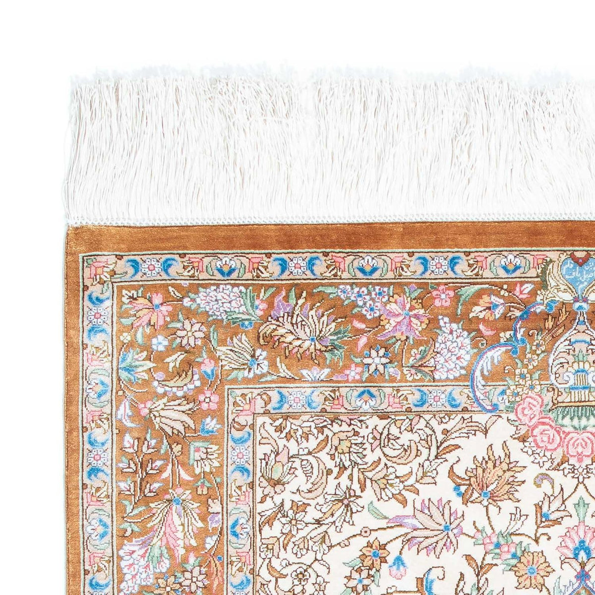 Qom Rug 79x124cm - Persian Rugs