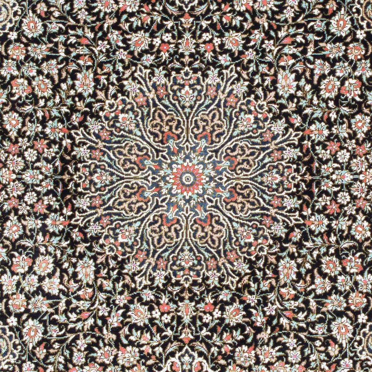 Perser Rug - Ghom - 119 x 79 cm - dark blue