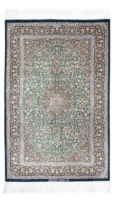 Qom Rug 77x119cm - Persian Rugs