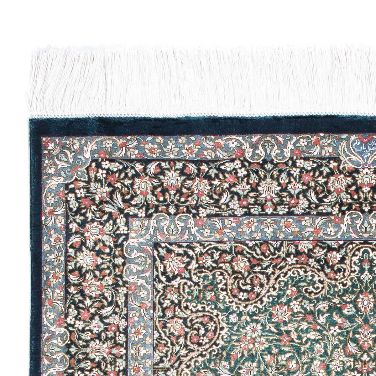 Qom Rug 77x119cm - Persian Rugs