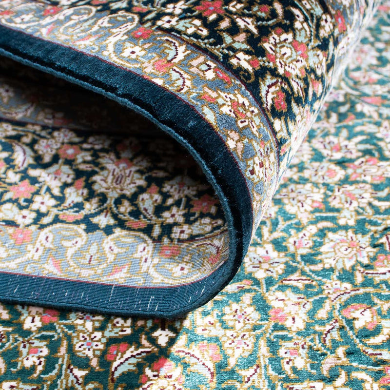 Perser Rug - Ghom - 119 x 77 cm - dark blue