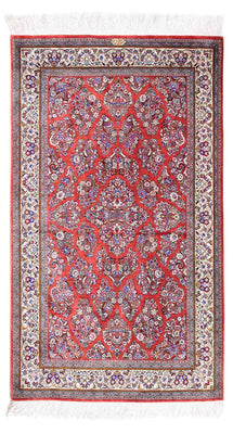 Perser Rug - Ghom - 134 x 77 cm - red