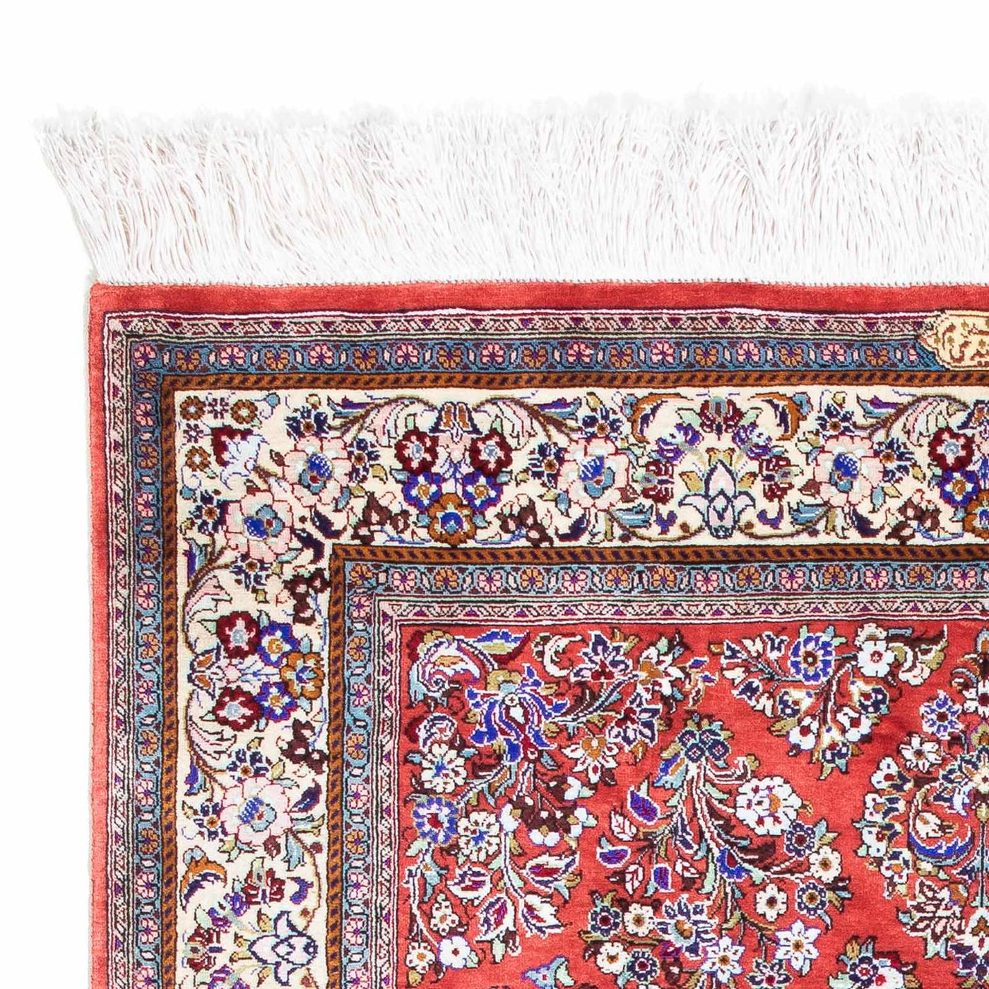 Qom Rug 134x77cm - Persian Rugs