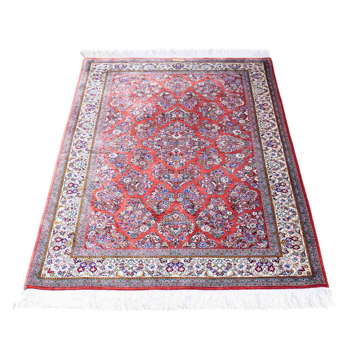 Perser Rug - Ghom - 134 x 77 cm - red