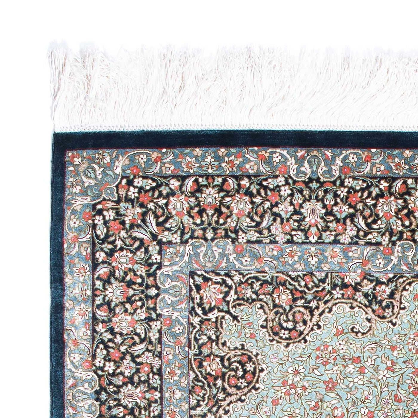 Qom Rug 121x77cm - Persian Rugs