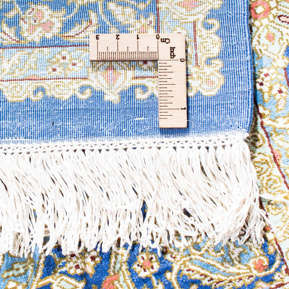 Perser Rug - Ghom - 117 x 78 cm - blue