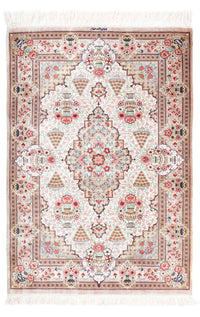 Perser Rug - Ghom - 125 x 84 cm - beige