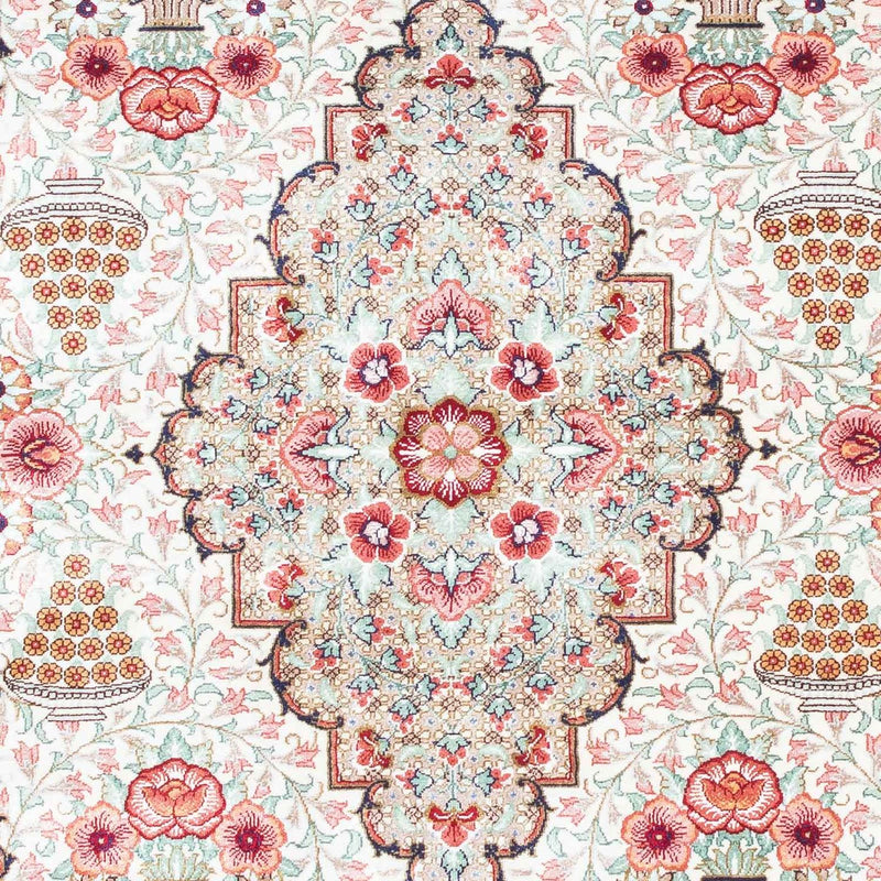 Perser Rug - Ghom - 125 x 84 cm - beige