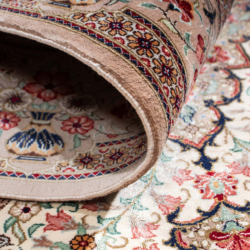 Perser Rug - Ghom - 125 x 84 cm - beige