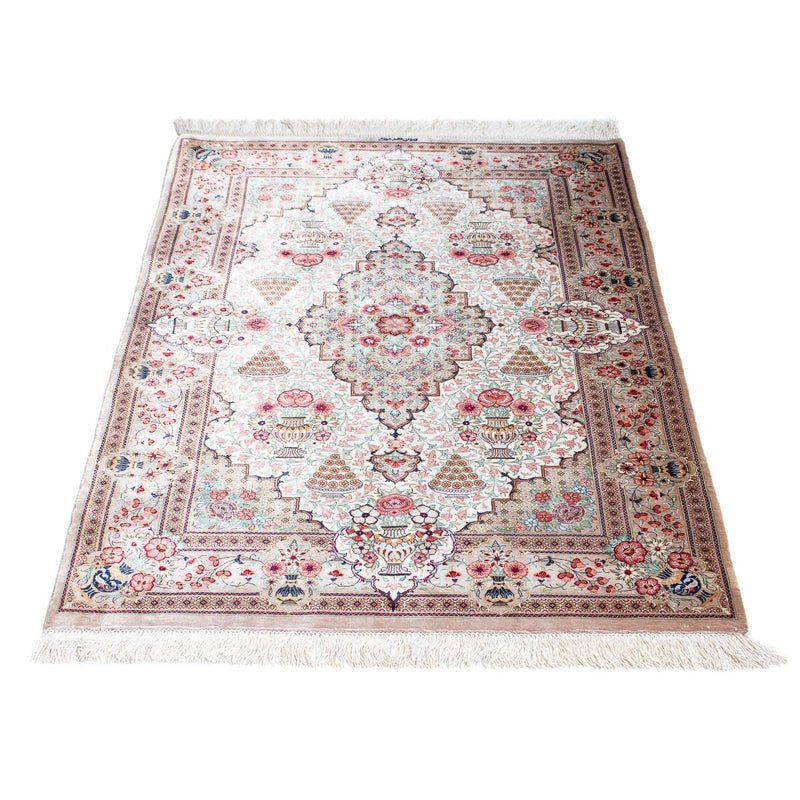 Perser Rug - Ghom - 125 x 84 cm - beige