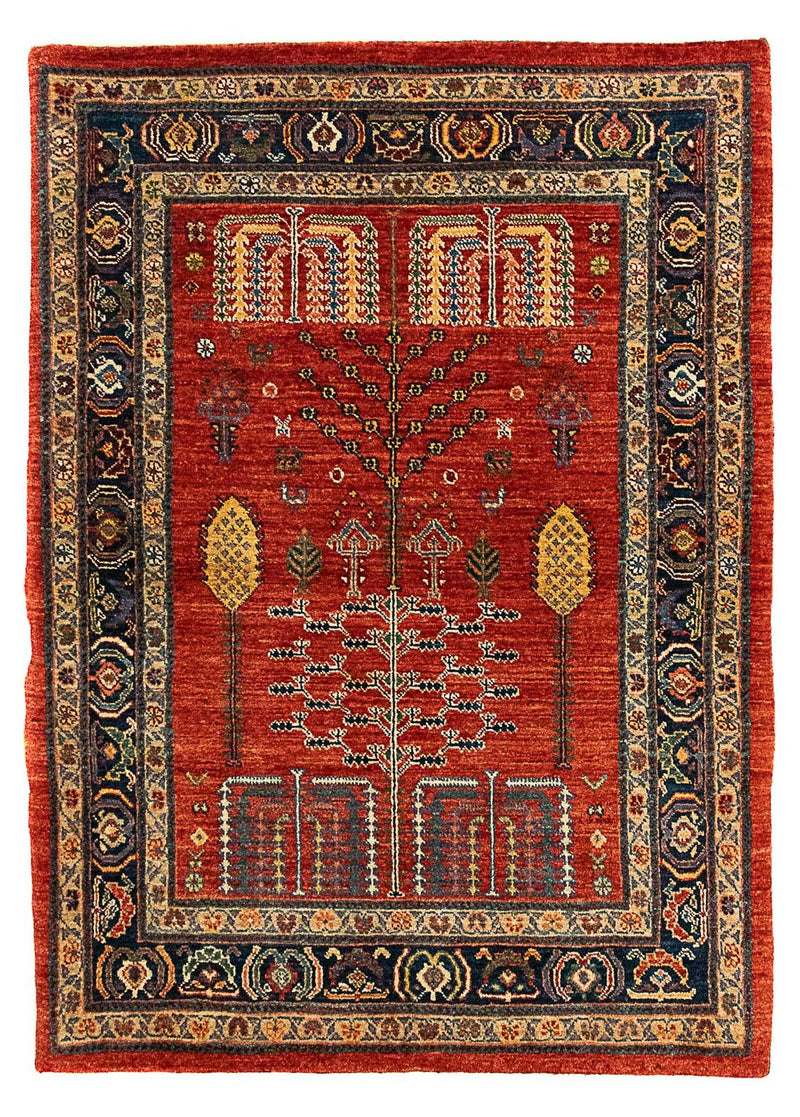 Gabbeh Rug - Kashkuli Perser - 120 x 85 cm - dark red