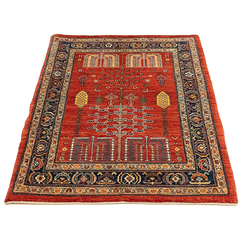 Gabbeh Rug - Kashkuli Perser - 120 x 85 cm - dark red