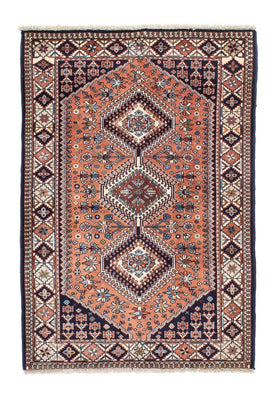 Perser Rug - Nomadic - 152 x 100 cm - light red