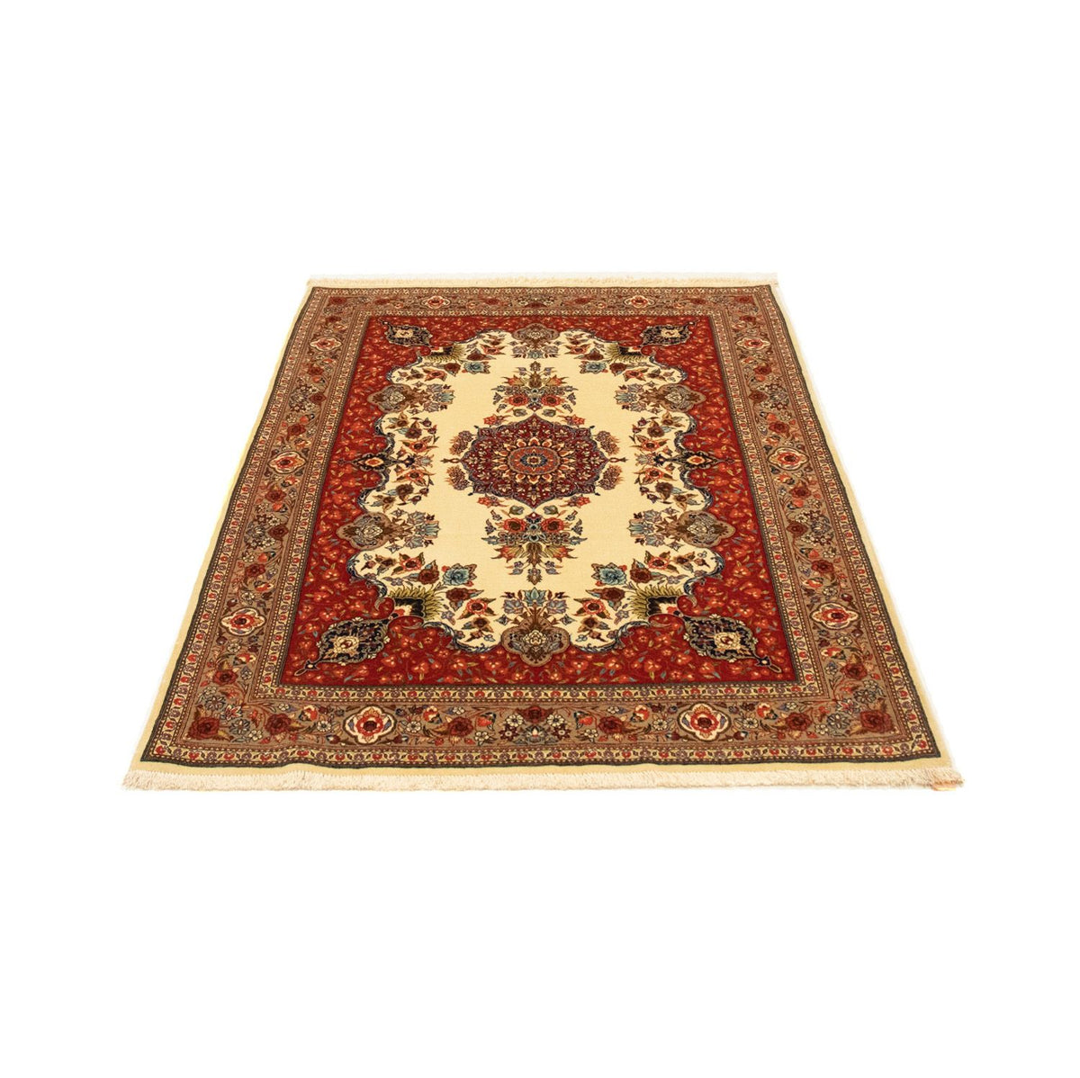 Perser Rug - Ghom - 151 x 105 cm - beige