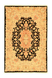 Perser Rug - Tabriz - Royal - 157 x 101 cm - black
