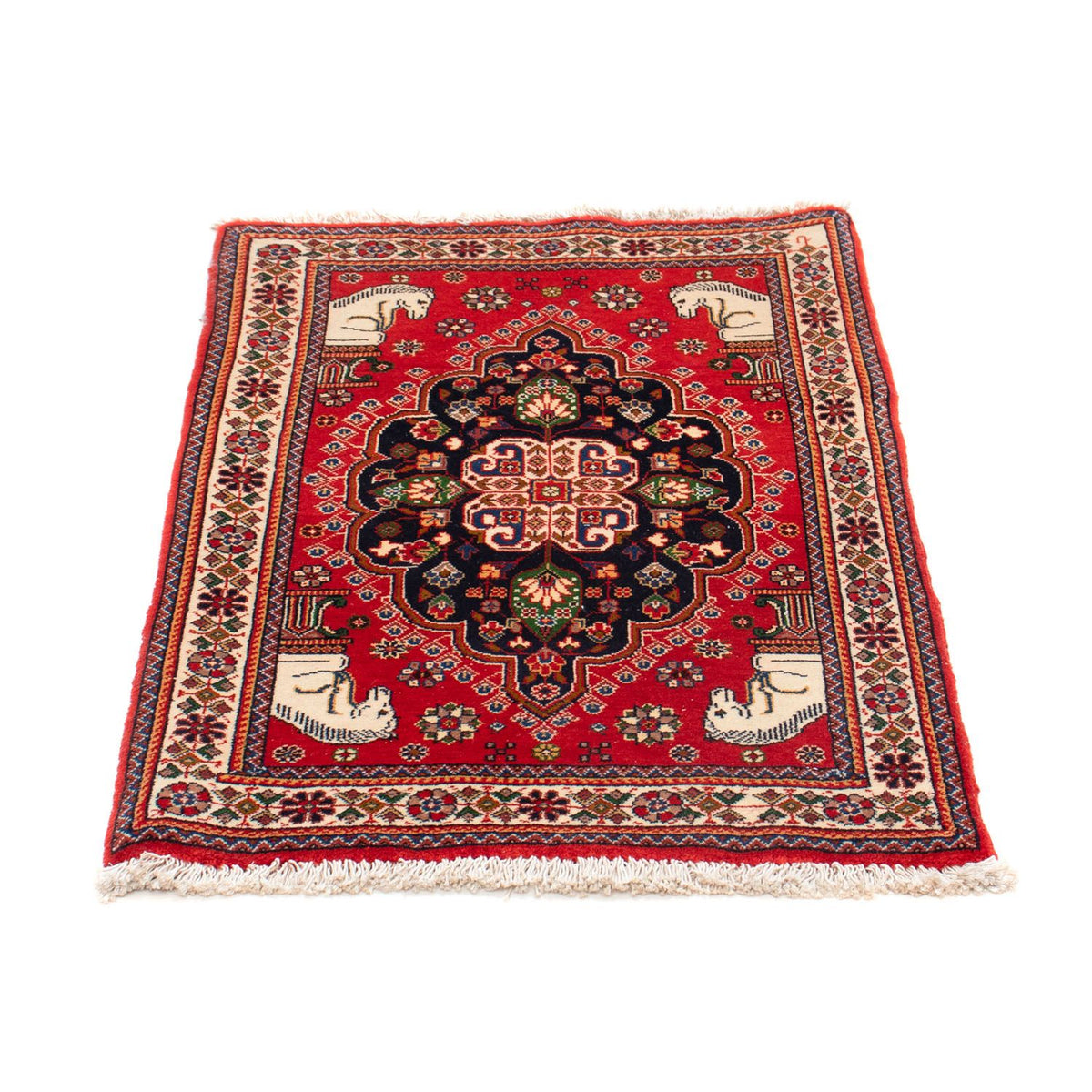 Gabbeh Rug - Kashkuli Perser - 88 x 61 cm - red