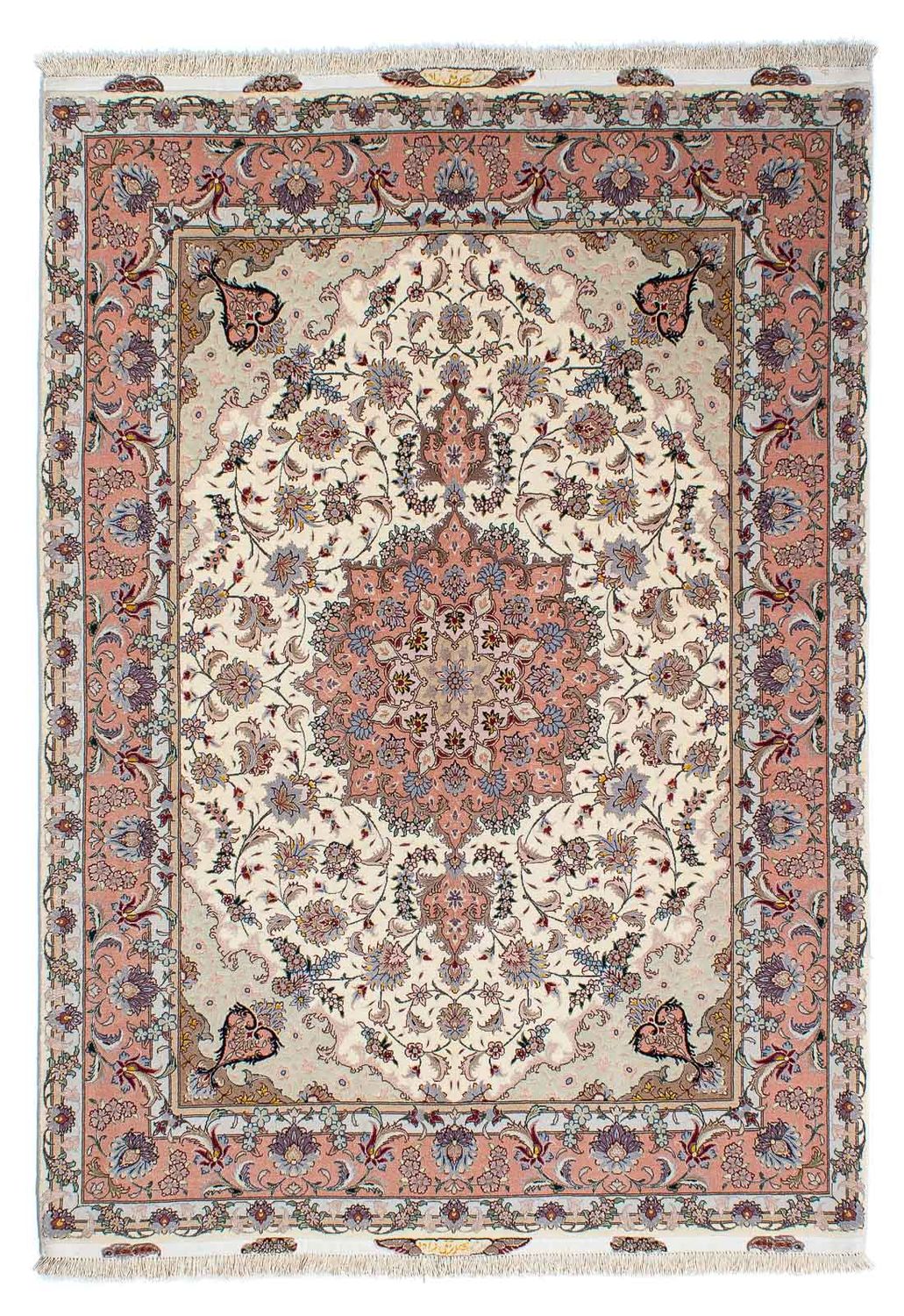 Perser Rug - Tabriz - Royal - 205 x 154 cm - beige