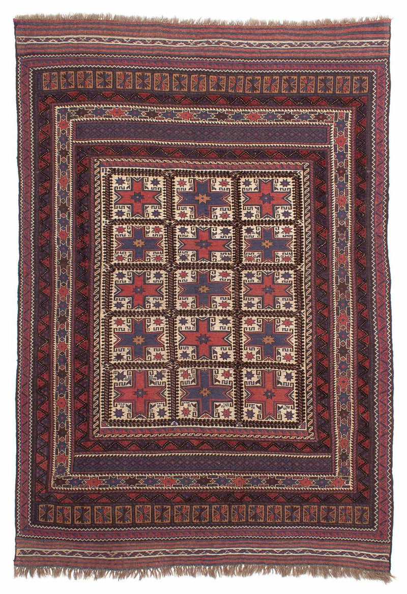 Kelim Rug - Oriental - 288 x 200 cm - brown