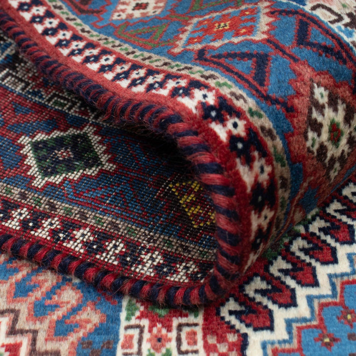 Runner Perser Rug - Nomadic - 203 x 81 cm - blue